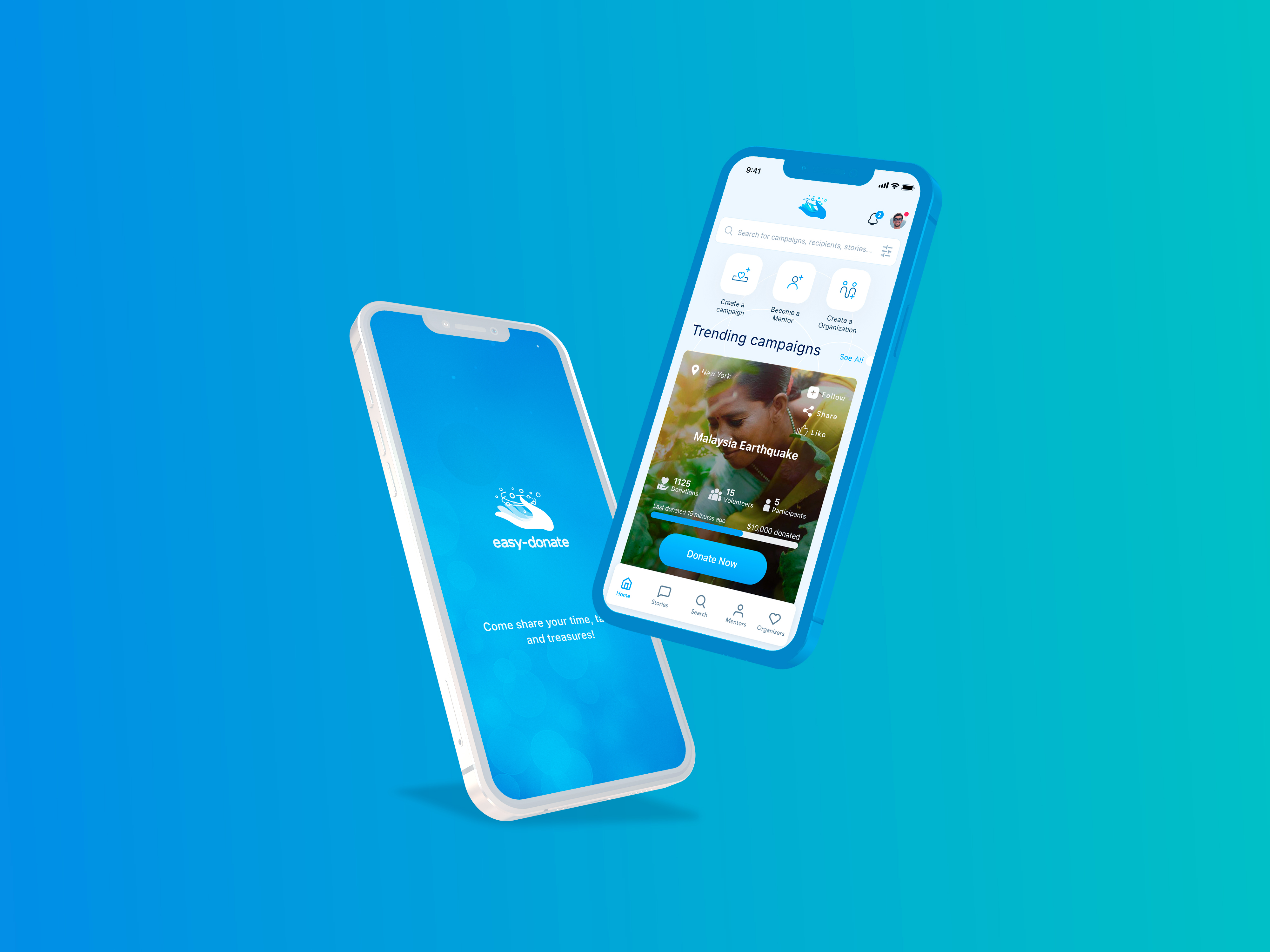 UX/UI App Design & Digital Product | Easy Donate