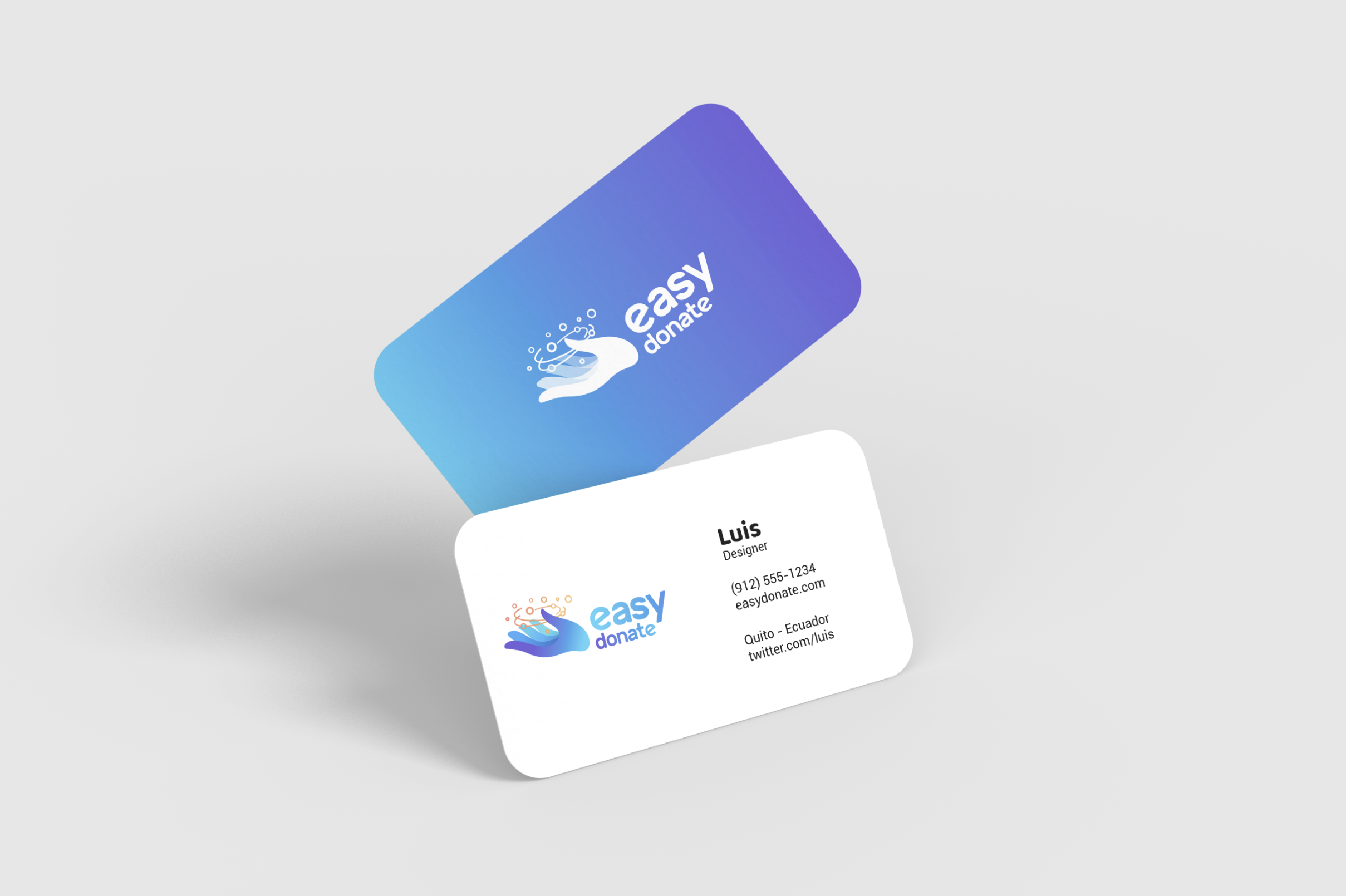 Easy Donate identity in application
