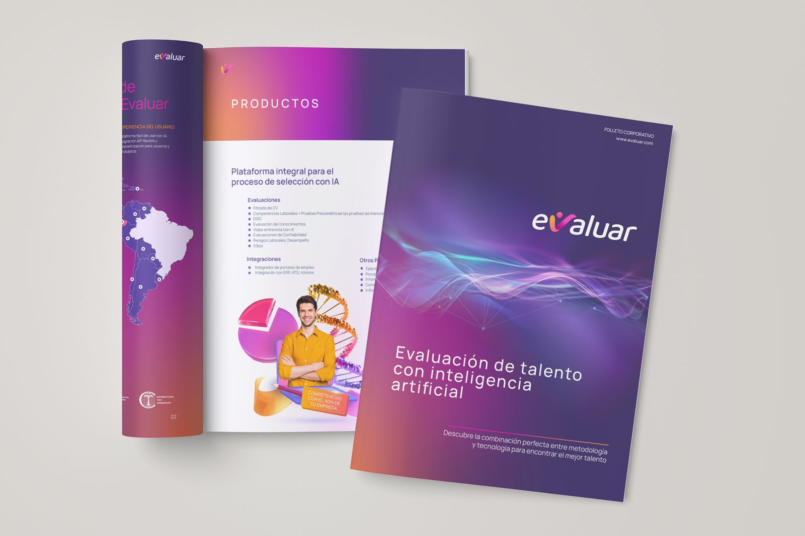 Brand Identity, UX/UI & Design System | Evaluar